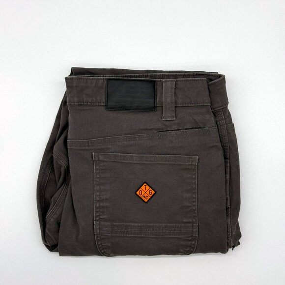 Grey Off The Grid Trailblazer 5.0 Pant Taper Fit Jeans Pants 36x34 - Picture 2 of 5